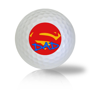 Super Dad Golf Balls - Found Golf Balls