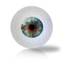 Aqua Blue Eye Ball Golf Balls - Found Golf Balls