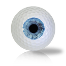 Crystal Blue Eye Ball Golf Balls - Found Golf Balls