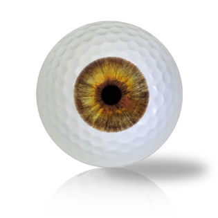 Green Eye Ball Golf Balls - Found Golf Balls