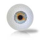 Grey Brown Eye Ball Golf Balls - Found Golf Balls