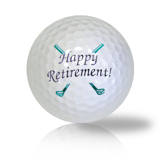 Happy Golfing Retirement Golf Balls Used Golf Balls - Foundgolfballs.com