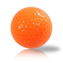 Custom New Orange Blank Balls Used Golf Balls - Foundgolfballs.com