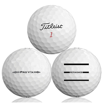 Titleist Pro V1X Refinished (Triple-Line) Used Golf Balls - Foundgolfballs.com