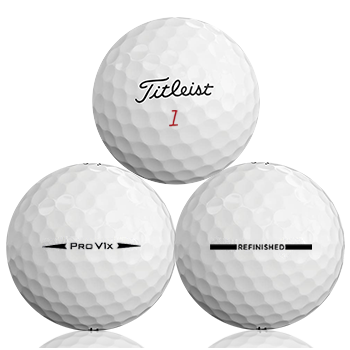 Bulk Titleist Pro V1X 2018 Refinished (Straight Line) Used Golf Balls - Foundgolfballs.com
