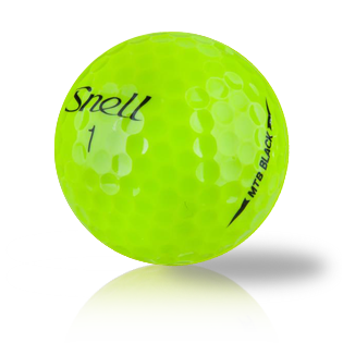 Snell My Tour Ball Black Yellow Used Golf Balls - Foundgolfballs.com