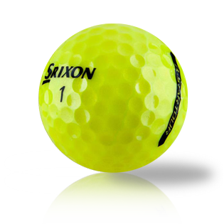Custom Srixon Q-Star Tour 3 Yellow Used Golf Balls - Foundgolfballs.com