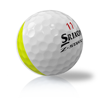 Srixon Z-Star XV Tour Divide Yellow 2022 Used Golf Balls - Foundgolfballs.com
