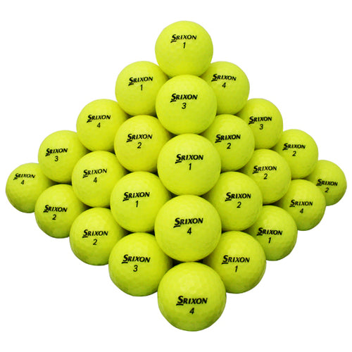 Srixon Yellow Mix Used Golf Balls - Foundgolfballs.com