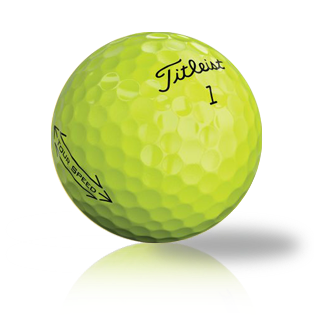 Custom Titleist Tour Speed Yellow 2021 Used Golf Balls - Foundgolfballs.com