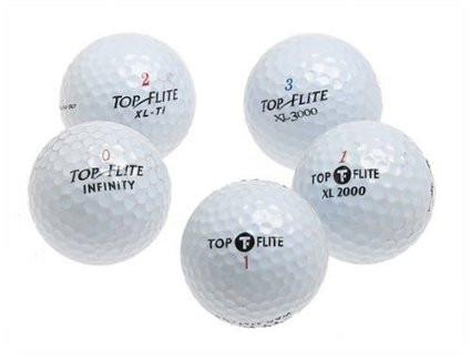 Custom Top Flite Mix Used Golf Balls - Foundgolfballs.com