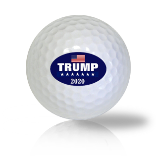 Donald Trump 2020 Golf Balls Used Golf Balls - Foundgolfballs.com