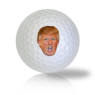Donald Trump's Face Golf Balls Used Golf Balls - Foundgolfballs.com