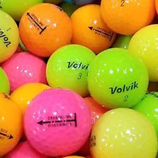 Volvik Color Mix Used Golf Balls - Foundgolfballs.com