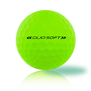 Wilson Duo Soft Optic Green Used Golf Balls - Foundgolfballs.com