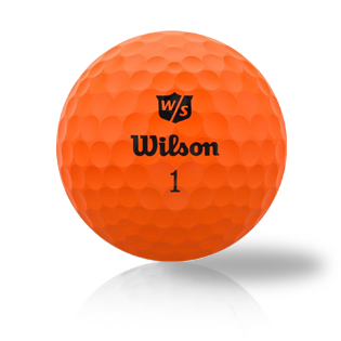 Wilson Duo Optix Orange Used Golf Balls - Foundgolfballs.com