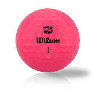 Wilson Duo Optix Pink Used Golf Balls - Foundgolfballs.com