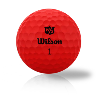 Wilson Duo Optix Red Used Golf Balls - Foundgolfballs.com