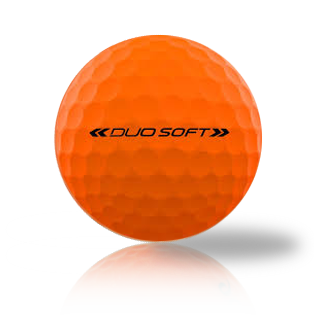 Wilson Duo Soft Optic Orange Used Golf Balls - Foundgolfballs.com