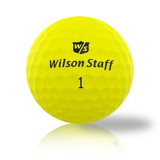 Custom Wilson Staff Yellow Mix Used Golf Balls - Foundgolfballs.com